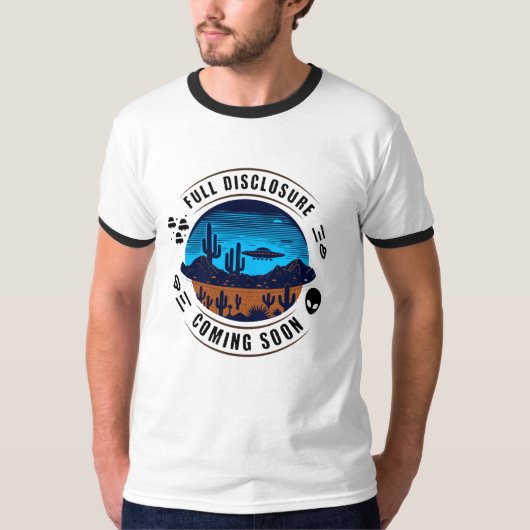 Volledige openbaarmaking binnenkort beschikbaar | t-shirt (Voorkant)