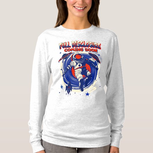 Volledige openbaarmaking binnenkort beschikbaar |  t-shirt (Voorkant)