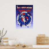 Volledige Openbaarmaking Komt Er Soon | Astronaut Poster (Keuken)