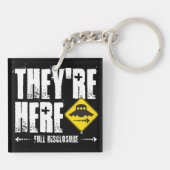 volledige openbaarmaking sleutelhanger (Achterkant)