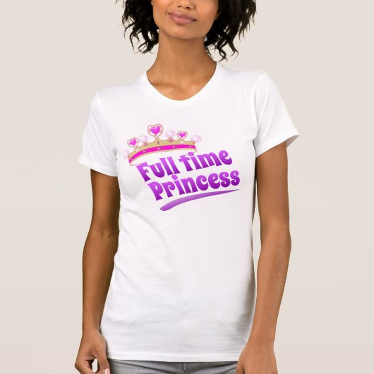 Volledige prinses t-shirt (Voorkant)