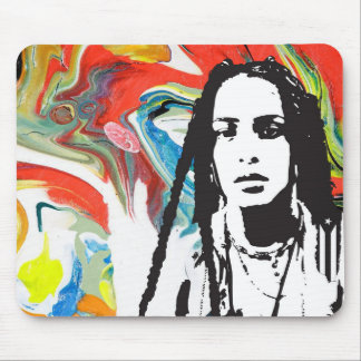 Volledige Punk Puerto Ricaanse Kunst Muismat