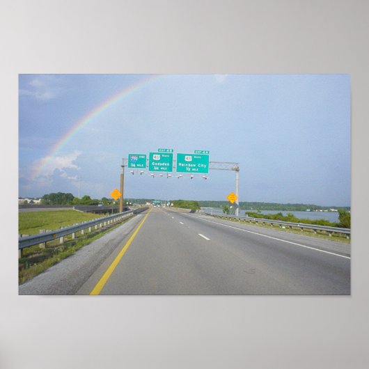 Volledige regenboog 1 poster (Voorkant)