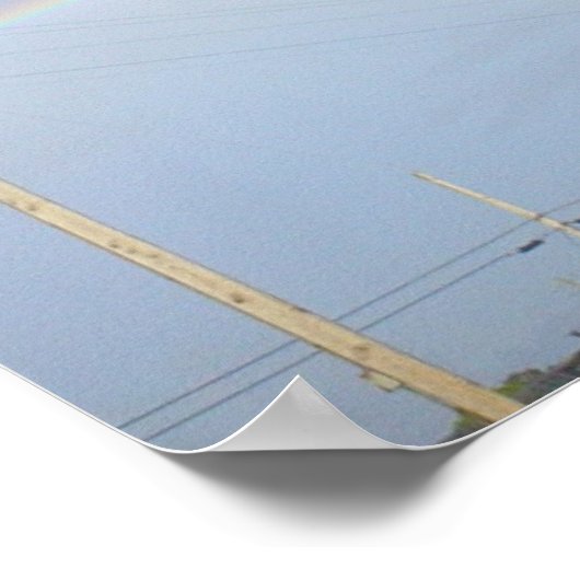 Volledige regenboog 3 poster (Hoek)