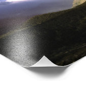 Volledige regenboog en stormachtige lucht boven Gr Foto Afdruk (Hoek)