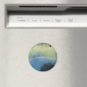 Volledige regenboog in Seurat-stijl Magneet (Insitu (Vaatwasser))