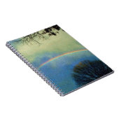 Volledige regenboog in Seurat-stijl Notitieboek (Rechterzijde)