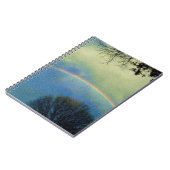 Volledige regenboog in Seurat-stijl Notitieboek (Linkerzijde)