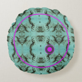 VOLLEDIGE ronde katoenwerpkussen Rond Kussen