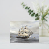Volledige Sail Briefkaart (Staand voorkant)