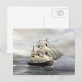 Volledige Sail Briefkaart (Voorkant / Achterkant)