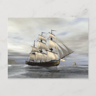 Volledige Sail Briefkaart