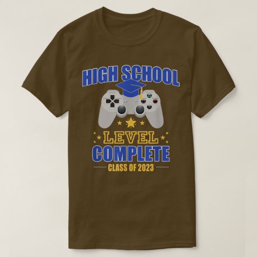 Volledige schoolklas 2023 t-shirt (Design voorkant)