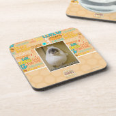 Volledige snelheid vooruit bier onderzetter (Linkerzijde)