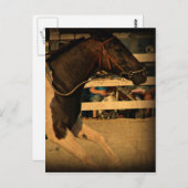 Volledige snelheid vooruit briefkaart (Voorkant / Achterkant)