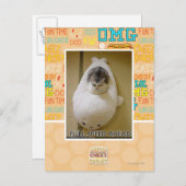 Volledige snelheid vooruit briefkaart (Voorkant / Achterkant)