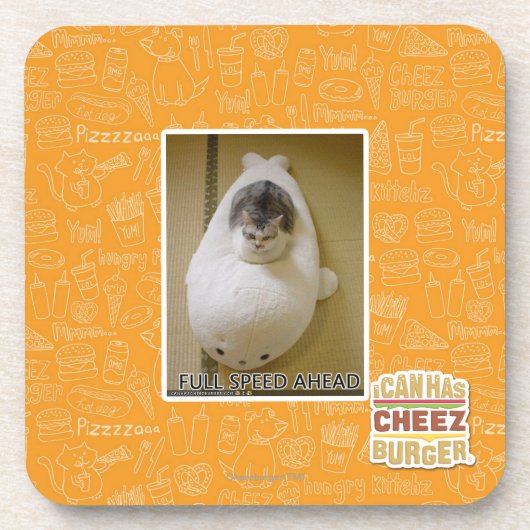 Volledige snelheid vooruit drankjes onderzetter (Voorkant)