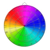 Volledige spectrumregenboog dartbord (Voorkant)