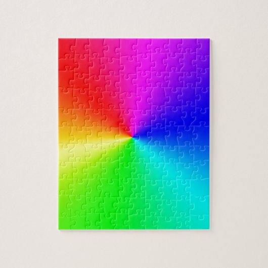Volledige spectrumregenboog legpuzzel (Verticaal)