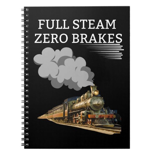 Volledige Steam Zero Breaks Notitieboek (Voorkant)