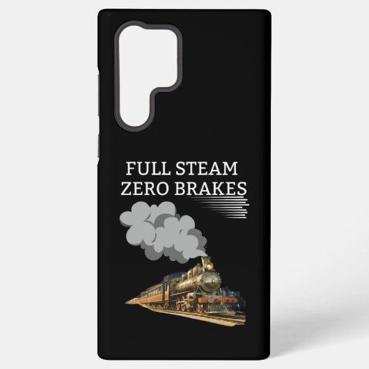 Volledige Steam Zero Breaks Samsung Galaxy Hoesje (Achterkant)