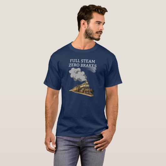 Volledige Steam Zero Breaks T-shirt (Voorkant volledig)