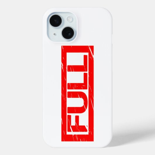 Volledige stempel Case-Mate iPhone case (Achterkant)