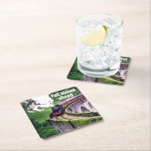 Volledige stoomaandrijving op brug kartonnen onderzetters (Insitu)