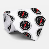 Volledige tank, lege portefeuille stropdas (Opgerold)