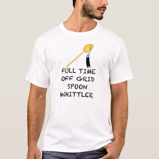 VOLLEDIGE TIJD VAN GRID SPOON WHITTLER T-SHIRT (Voorkant)