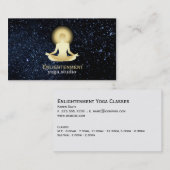 Volledige (verlichte) Lotus/Night Sky Visitekaartje (Voorkant / Achterkant)