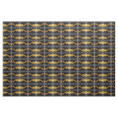 Volledige Vloeibare Gouden Draai Patroon Ontwerper Stof (Yard (91,4 cm))
