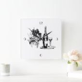 VOLLEDIGE WEEFSELS VIERKANTE KLOK (Huis)