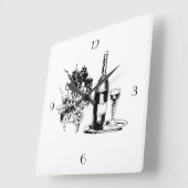 VOLLEDIGE WEEFSELS VIERKANTE KLOK (Hoek)