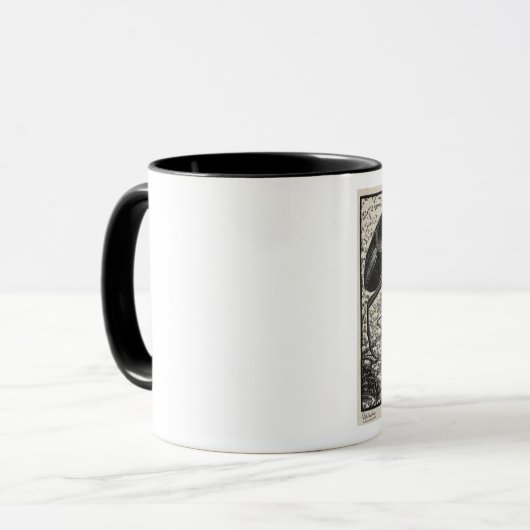 Volledige werkgelegenheid mok (Voorkant links)