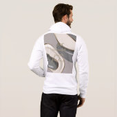 Volledige zip hoodie in stijlvolle graphics (Achterkant volledig)