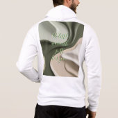 Volledige zip hoodie in stijlvolle graphics (Achterkant)