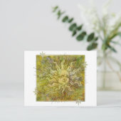 volledige zonnezijde briefkaart (Staand voorkant)