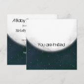 Vollemaan Baby shower Kaart (Voorkant / Achterkant)