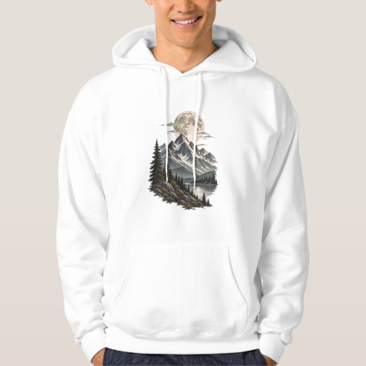 Vollemaansberg Wilderness Hoodie (Voorkant)