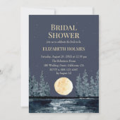 Vollemaansbos en Lake Vrijgezellenfeest Kaart (Voorkant)