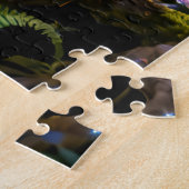 Vollemaansfantasie-boslegpuzzel Legpuzzel (Zijkant)