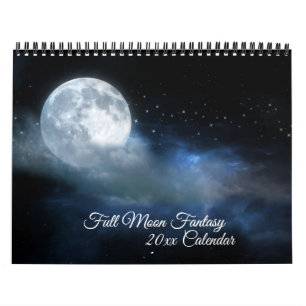 Vollemaansfantasie Maan Surrealisme Hemelachtige N Kalender