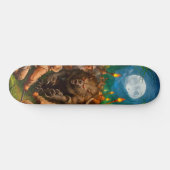 Vollemaansweerwolf Lycanthrope wraak Persoonlijk Skateboard (Horizontaal)