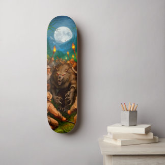Vollemaansweerwolf Lycanthrope wraak Persoonlijk Skateboard