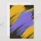 Volley Ball Einde van het Seizoen Banket Party Uit Kaart (Achterkant)