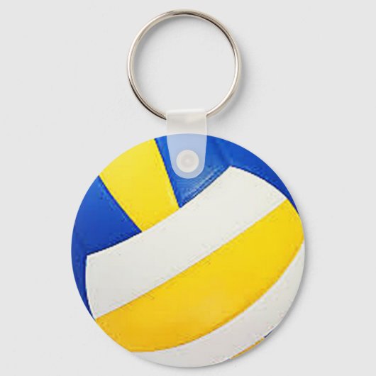 "Volley Ball"-ontwerpcadeaus en -producten Sleutelhanger (Voorkant)