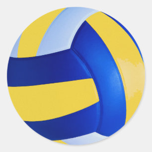 Volley Ball Ronde Sticker