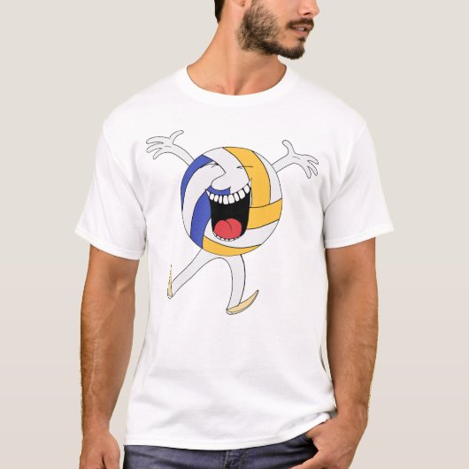 Volley Cheer Mascotte T-shirt (Voorkant)