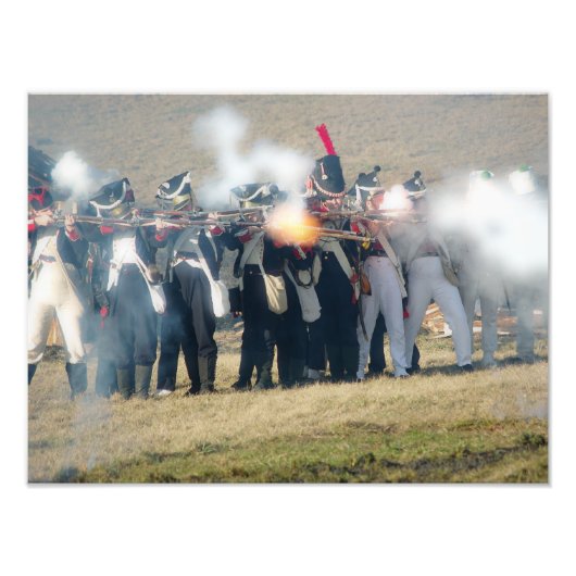 Volley Fire - Foto Afdruk (Voorkant)